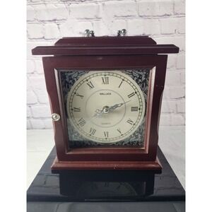 Wallace Mantel Clock With Secret Jewelry Box Inside Hide Valuables Inside